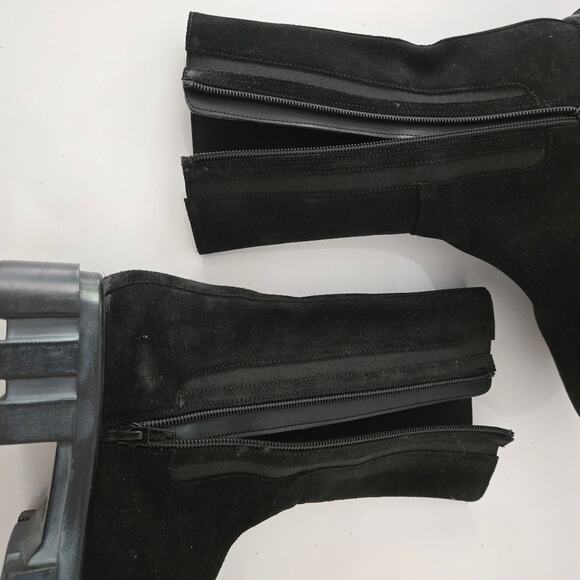 Free People "Brooks" Lug Sole Mid Rise Platform Chelsea Boots Size EU 39, US 8.5 - Picture 8 of 15